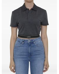 Loewe - Cropped Polo Shirt - Lyst