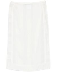 Low Classic - Gelaagde Midi-Rok - Lyst