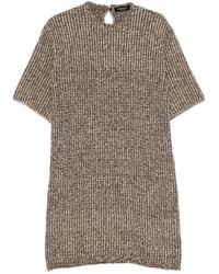 Fabiana Filippi - Sequin-Embellished Bouclé Mini Dress - Lyst