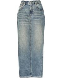 R13 - Devon Mid-Rise Maxi Skirt - Lyst