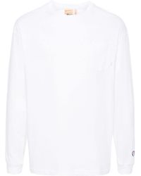 Champion - Logo-embroidered Cotton T-shirt - Lyst