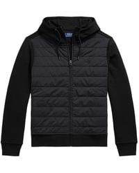 Polo Ralph Lauren - Hybrid Jacket With Hood And Zipper - Lyst