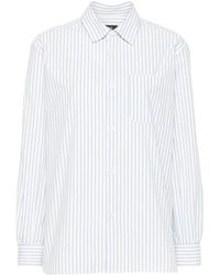 A.P.C. - Sela Striped Shirt - Lyst