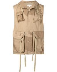 Engineered Garments - Bodywarmer Met Dierenprint - Lyst