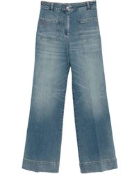 Victoria Beckham - Jeans Con Tasche - Lyst