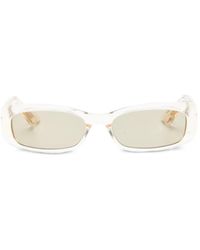 Port Tanger - Leila Rectangle-Frame Sunglasses - Lyst