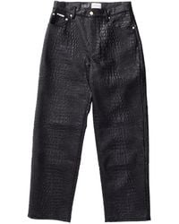 Eytys Black Titan Trousers | Lyst