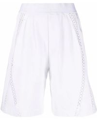 Alberta Ferretti - Cut-Out Detail Shorts - Lyst