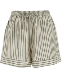 LeKasha - Bermudas con motivo a rayas - Lyst