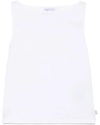 agnès b. - Leopard Tank Top - Lyst