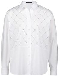Betty Barclay - Rhinestone-Embellished Long-Sleeve Shirt - Lyst