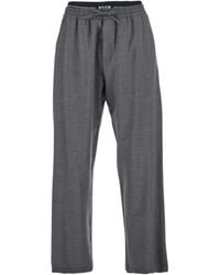 MSGM - Hose mit elastischem Bund - Lyst