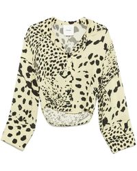 Nanushka - Camisa con animal print - Lyst