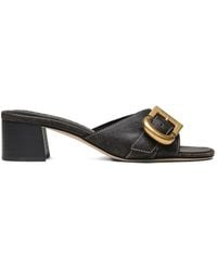 Marc Jacobs - The Doll Buckle Heeled Sandals - Lyst