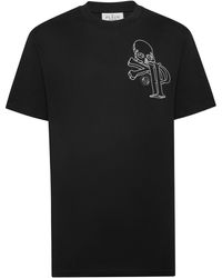 Philipp Plein - Wire Frame T-Shirt mit Logo-Print - Lyst