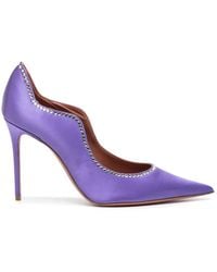 AMINA MUADDI - Romy Pointed-Toe Pumps - Lyst
