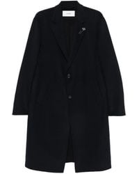 Lardini - Single-Breasted Coat - Lyst