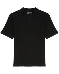 Marc O' Polo - Ribbed Short-Sleeves Polo Shirt - Lyst