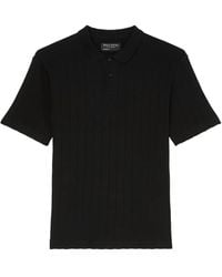 Marc O' Polo - Ribbed Short-Sleeves Polo Shirt - Lyst
