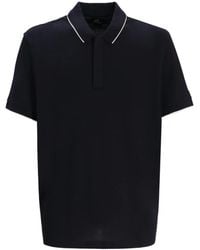 ARMANI EXCHANGE - Polo Con Colletto A Contrasto - Lyst