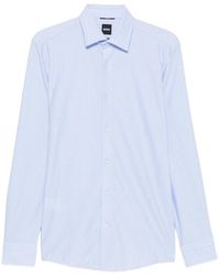 BOSS - Striped Long-Sleeve Shirt - Lyst