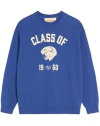 Valentino Garavani - Panther-Print Cotton Sweatshirt - Lyst