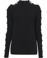 Proenza Schouler - Gerippter Pullover Mit Knöpfen - Lyst