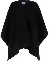 Prada - Capa con logo triangular - Lyst