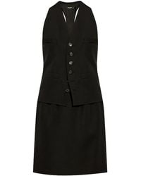 DSquared² - Kleid Mit V-Ausschnitt - Lyst