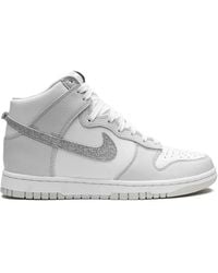 Nike - Dunk High Swoosh" Sneakers - Lyst