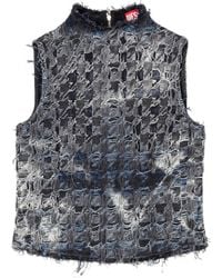 DIESEL - De-Tapi-Fsh1 Vest - Lyst