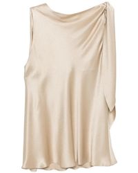 Antonelli - Blouse Cloe À Détail Noué - Lyst