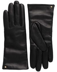 Gianni Chiarini - Gants En Cuir À Plaque Logo - Lyst