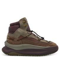 Moon Boot - Moon247 Xlace Mid Khaki & Sneakers - Lyst