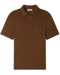 Sandro - Poloshirt Mit Kurzen Ärmeln - Lyst