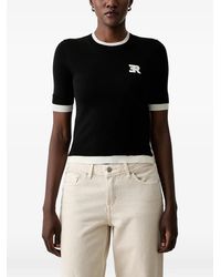 ERMANNO FIRENZE - Polo À Logo Brodé - Lyst