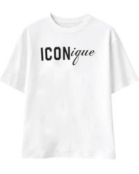 DSquared² - Iconique Loose Fit T-Shirt - Lyst