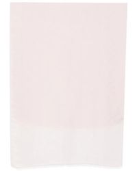 Emporio Armani - Fringed Scarf - Lyst
