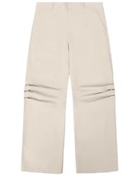 HELIOT EMIL - Ferro Pleated-Panel Trousers - Lyst