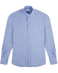 Glanshirt - Mandarin-Collar Shirt - Lyst