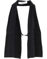 GIMAGUAS - Mia Draped Buckle Halter Top - Lyst