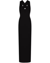 solace london black mason gown