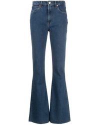 3x1 - Bootcut-Jeans mit hohem Bund - Lyst