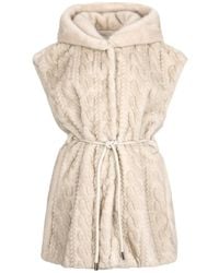 Liu Jo - Bodywarmer Van Imitatiebont - Lyst