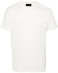 Roberto Collina - T-Shirt Mit Rundhalsausschnitt - Lyst