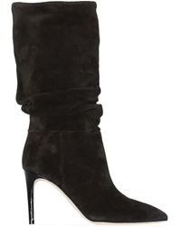 Paris Texas - Slouchy Suede Boot - Lyst