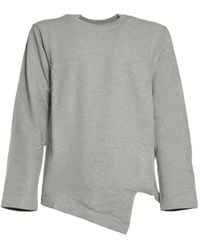 Comme des Garçons - Asymmetric-Hem Sweater - Lyst