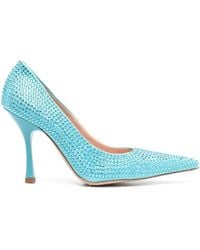 Liu Jo - Light Blue Glam Lh01 Pumps - Lyst