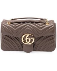 Gucci - Medium Gg Marmont Shoulder Bag - Lyst