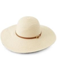 Melissa Odabash - Buckle-Detail Wide-Brim Hat - Lyst
